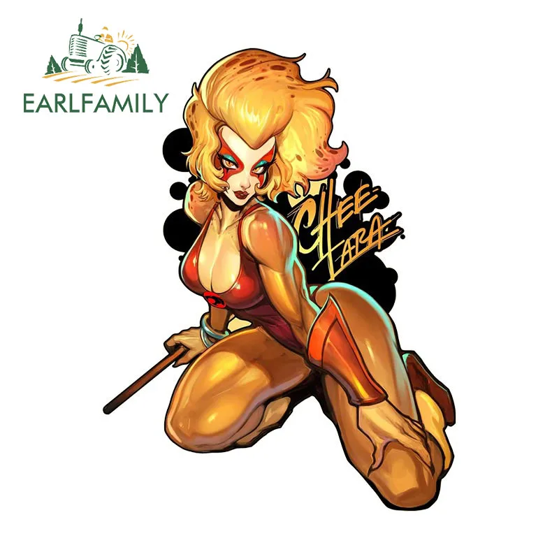 EARLFAMILY 13 см x 9 Thundercat оригинальные наклейки пушистая грудь для девочек униформа NSFW