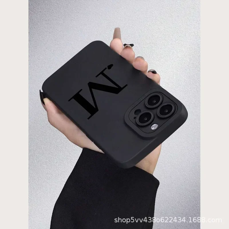 Электронные аксессуары для мотоцикла с буквой M Apple 15 чехол телефона IPhone12promax