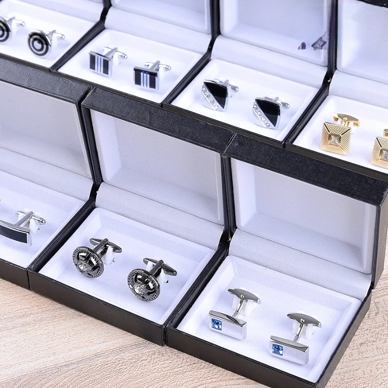 

Simple Bright Silver Cufflinks French Cufflinks Cufflinks Men's Genuine Cufflinks French Cufflink