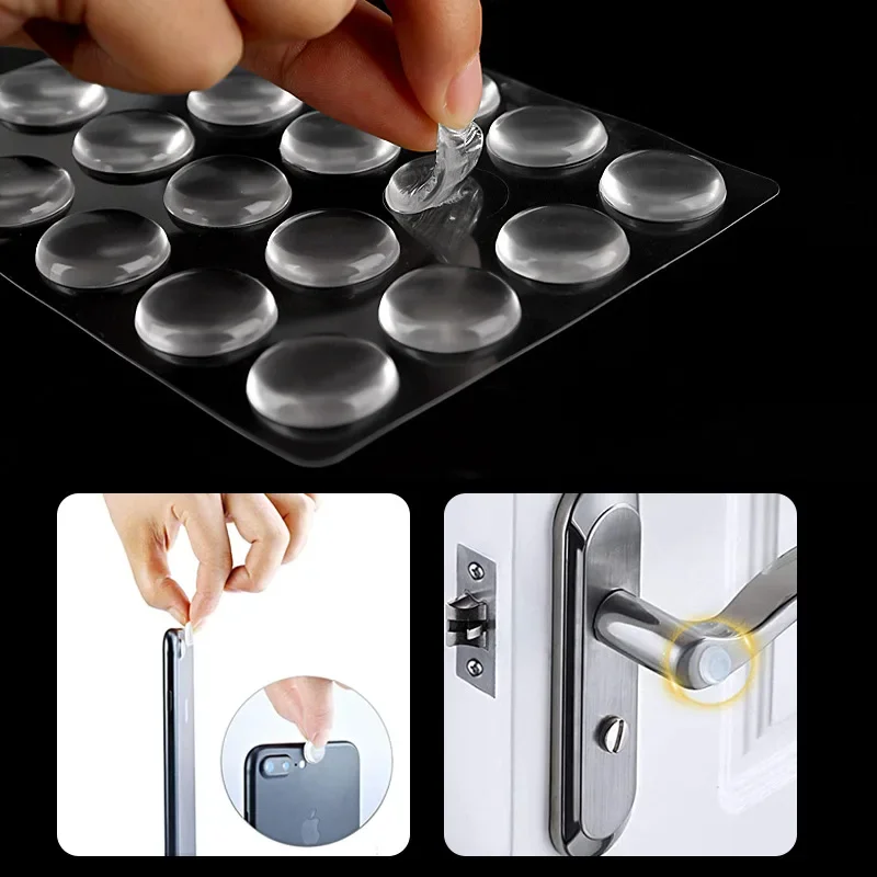 Ограничитель для двери унитазы ящики дверные шкафы Противоударная Силиконовая