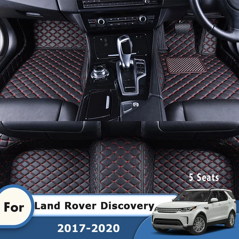 

Автомобильные коврики RHD для Land Rover Discovery, 5 мест, 2020, 2019, 2018, 2017, автомобильный Стайлинг, декоративные коврики для салона автомобиля