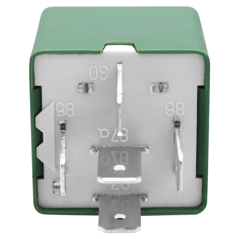 Зеленое реле вентилятора радиатора для Peugeot 206 207 306 307 406 407 807 12 В 35 А 5 контактов