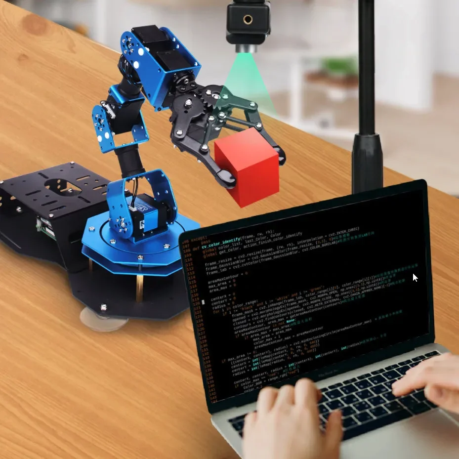 Умный робот ArmPi игрушечный оптический прибор зрение обучение мини промышленный