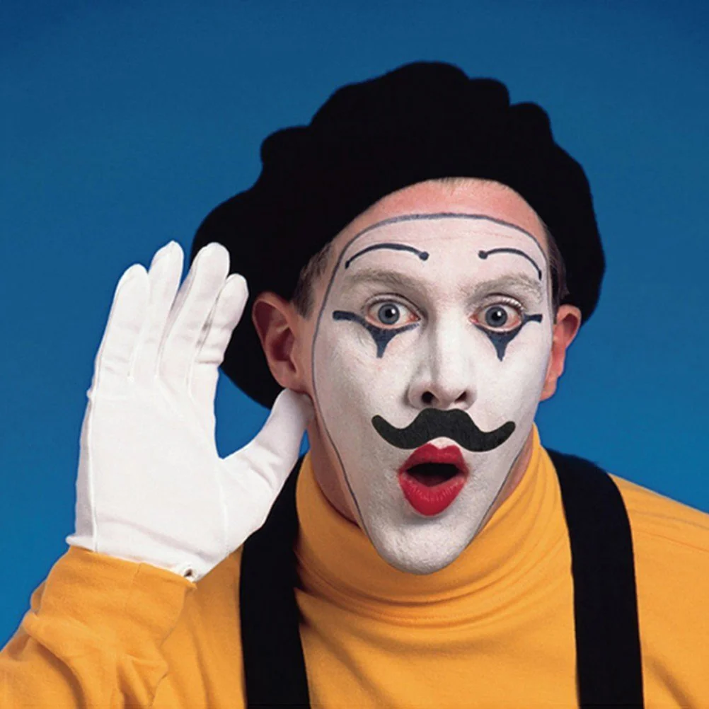 6 шт. реквизит для фотосессии креативные усы поддельные самоклеящиеся забавные