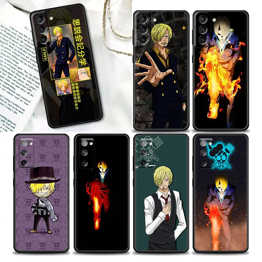 

Cute Anime Sanji one piece Phone Case for Samsung Galaxy S22 S7 S8 S9 S10e S21 S20 Fe Plus Ultra 5G Silicone Case Cover BANDAI