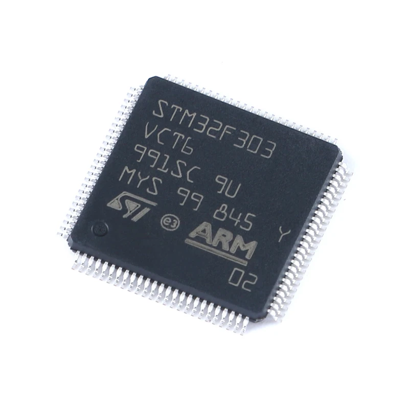 

Original STM32F303VCT6 LQFP-100 ARM Cortex-M4 32-bit microcontroller - MCU