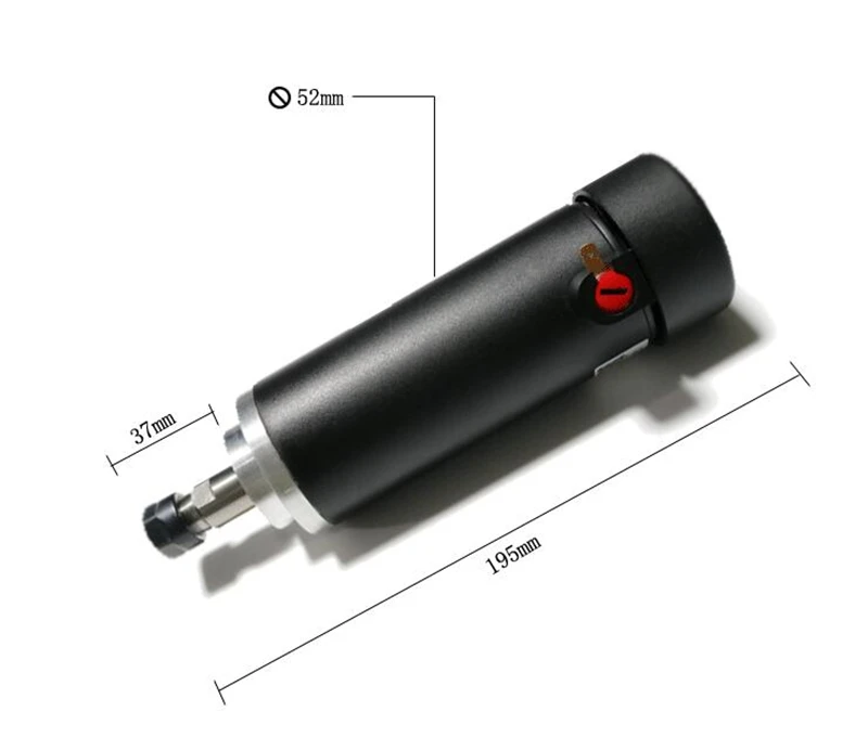 Шпиндельный двигатель постоянного тока 450 Вт высокая скорость 12000 об/мин и способ