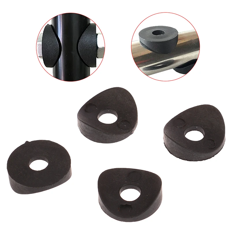 

10Pcs Black Plastic Round Washer Hole Plug 19mm*M6 25mm*M8 Protection Gasket Dust Seal End Cover Caps For Pipe Bolt Furniture