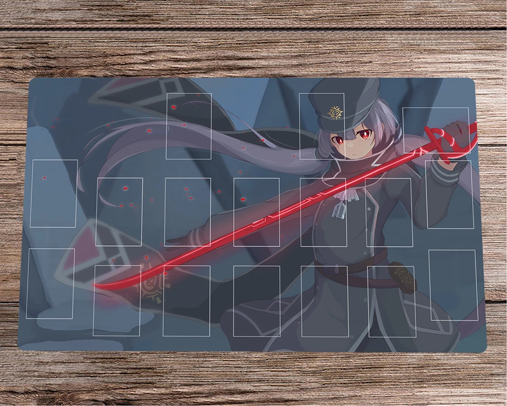 

YuGiOh Playmat Sky Striker Ace - Roze TCG CCG Mat Trading Card Game Mat Board Game Playmat OCG Pad & Free Bag Mousepad 60x35cm