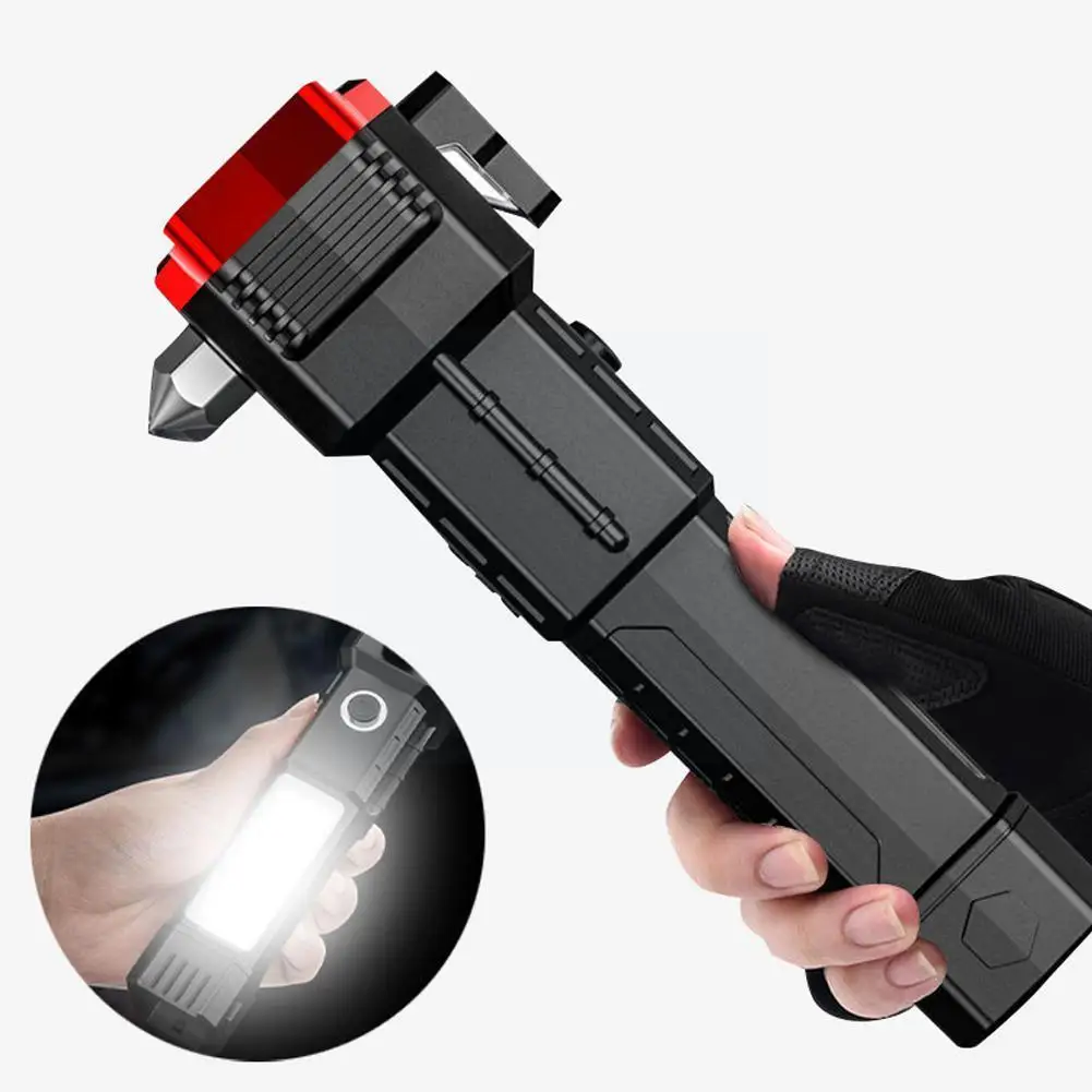 

Super Powerful Led Flashlight Tactical Flash Light Light Usb Lantern Cob Waterproof Portable Lighter Torch Camping Recharge Z8i5