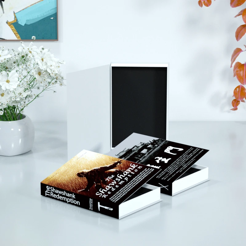 Роскошная коробка для хранения украшения дома Современное украшение поддельная