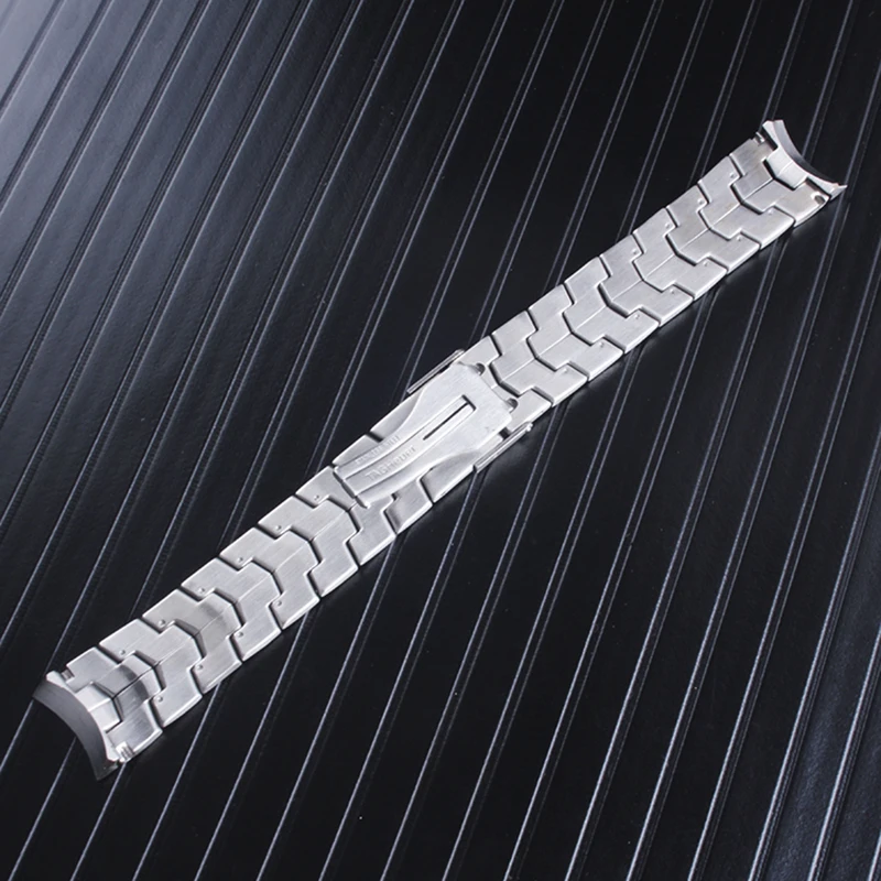 22mm For TAG Heuer Watch Stainless Steel Bracelet Strap Band Silver