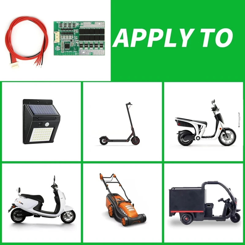 

4S 16.8V 30A BMS With Equalization Battery Protection Board 18650 Battery Charger PCB Protection Board