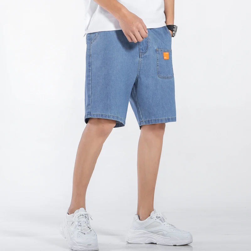 Baggy Jeans 7XL Plus Size Denim Jeans Mens Shorts Jeans High Quality Casual Pants Denim Trousers Fashion Male 2022 Summer New