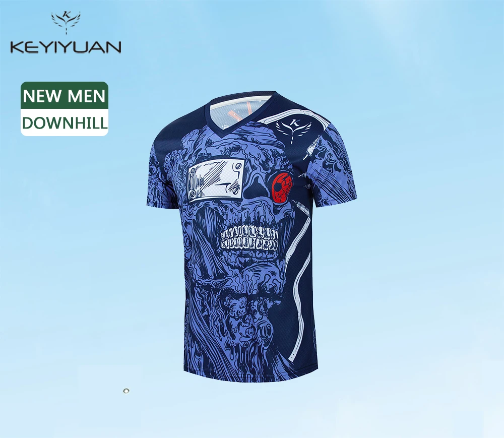 

Рубашки KEYIYUAN для горного велосипеда, футболка для горного велосипеда, мужская майка для горного велосипеда, одежда для мотокросса, одежда д...