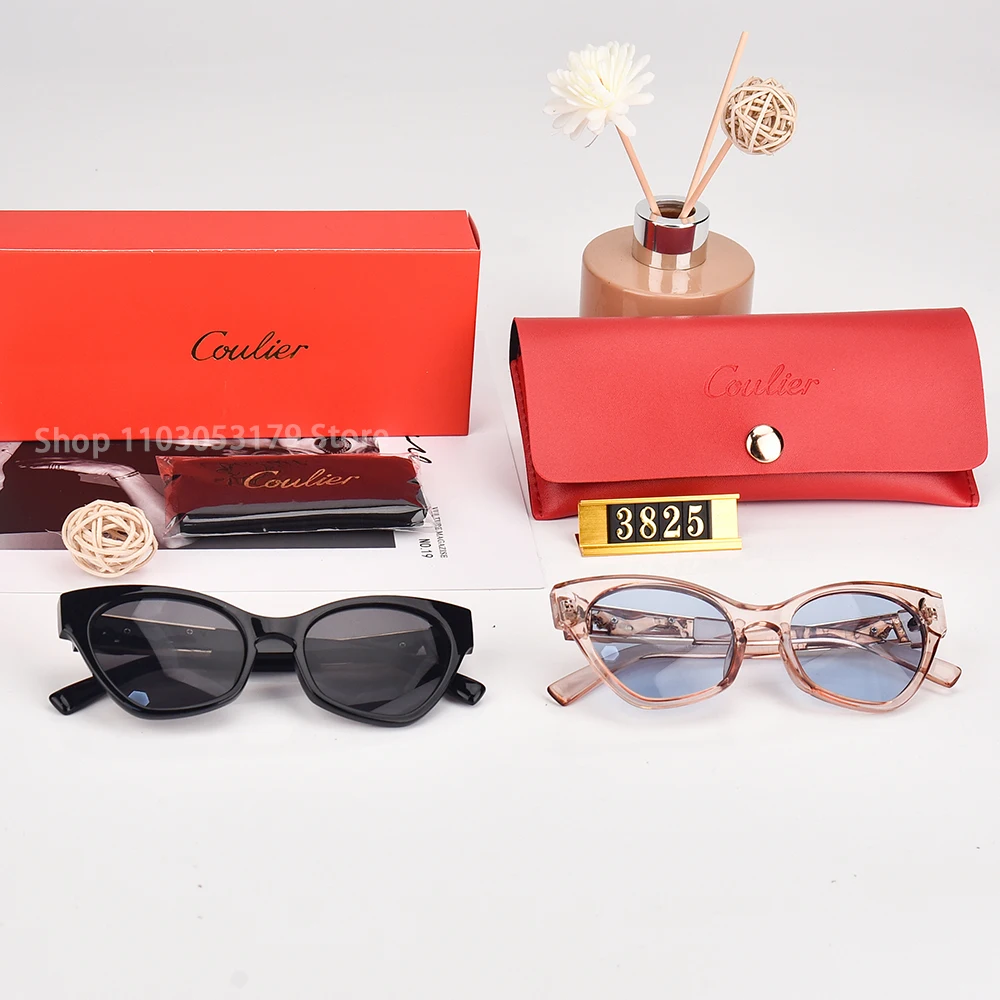 Солнцезащитные очки кошачий глаз для мужчин и женщин роскошные солнечные с