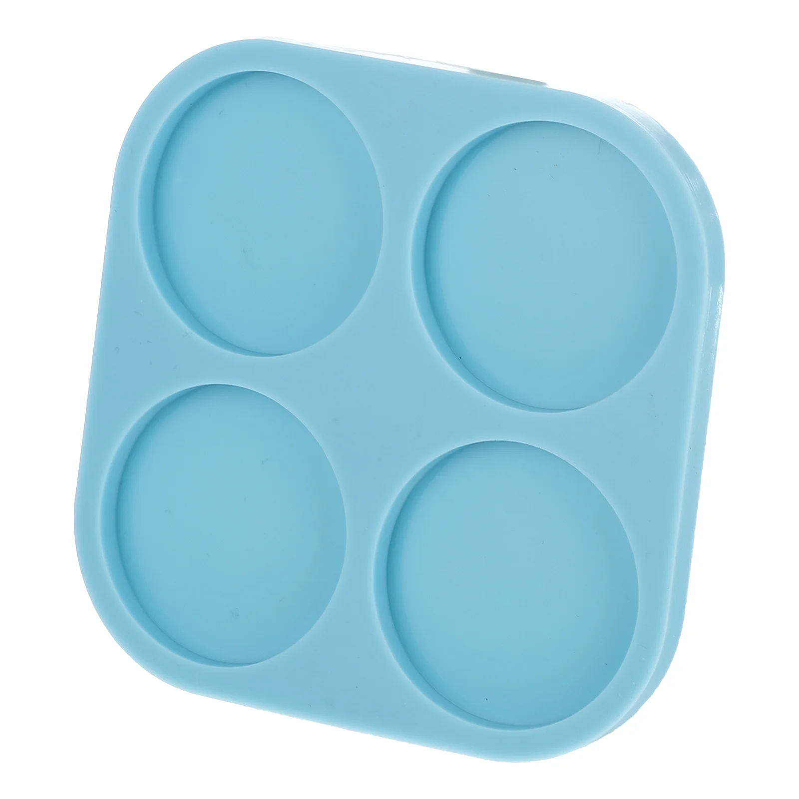 

Four Round Silicone Molds Epoxy Resin Para Gelatinas Clay