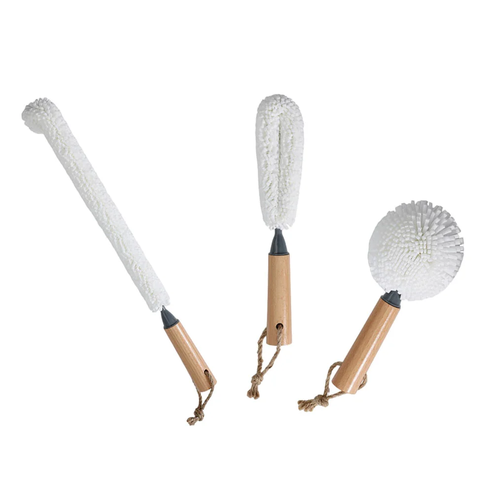 

3Pcs Bendable Cup Cleaning Tools Mug Brushes Glass Cleaning Brushes