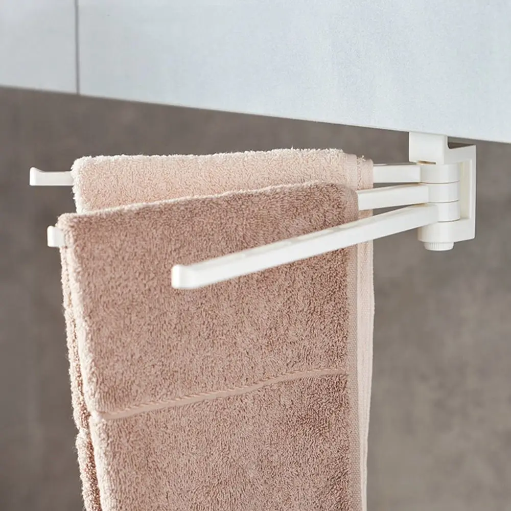 Поворотная вешалка для полотенец с бесплатным вращением органайзер хранения
