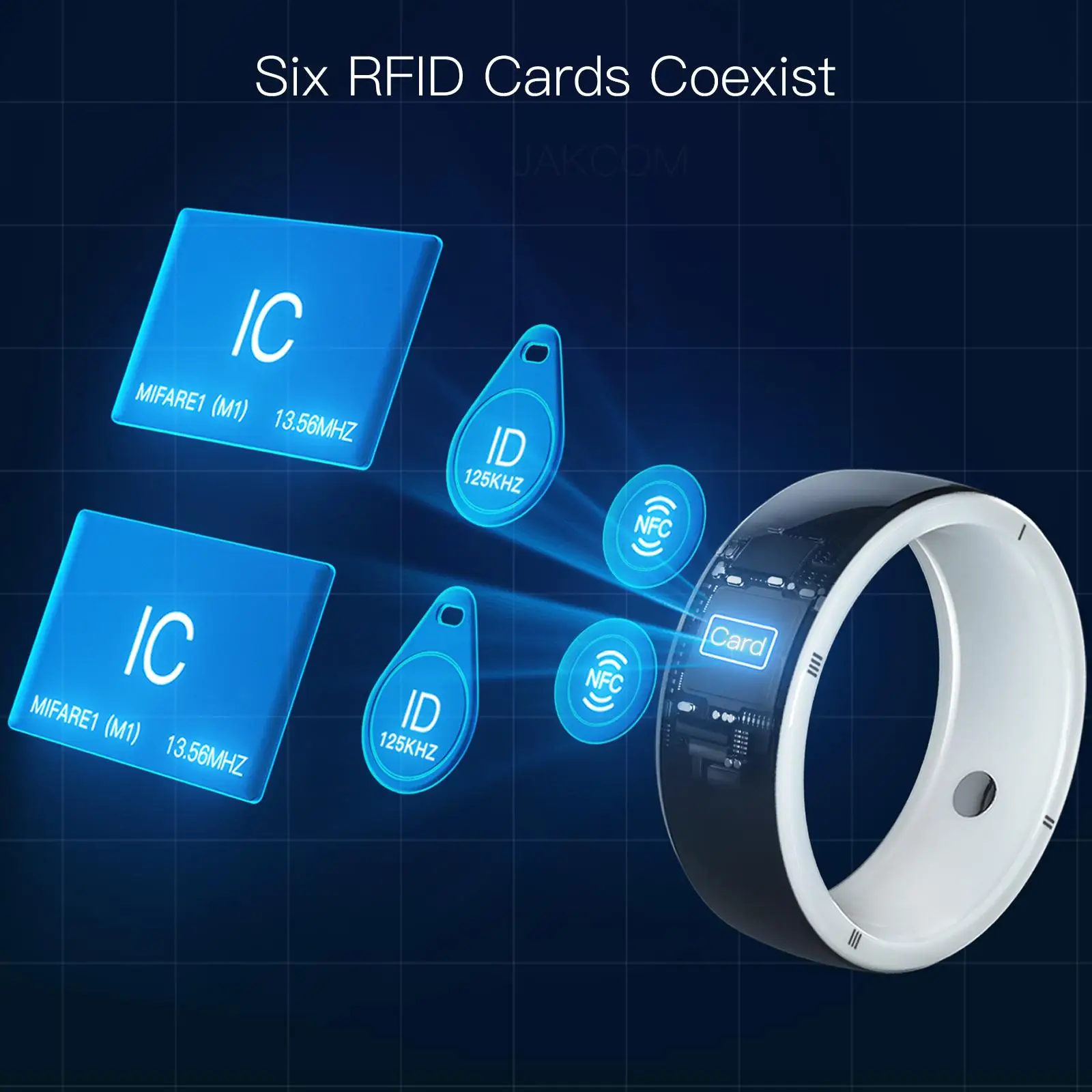 Умное кольцо JAKCOM R5 новый продукт как браслет 6 nfc adyce Официальный магазин ТВ android edge