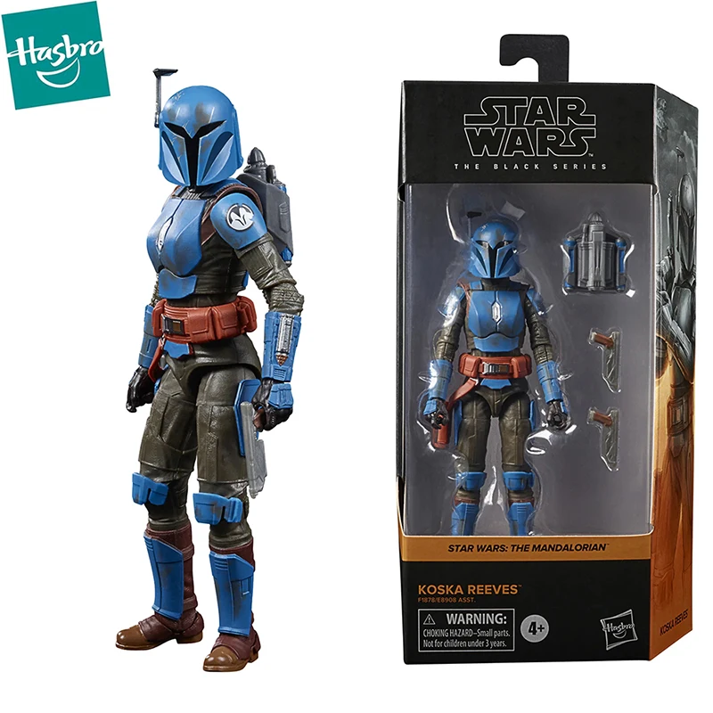 

In Stock Hasbro Star Wars The Mandalorian The Black Series Koska Reeves Action Figure Collectible Movie Model Toys for Kids