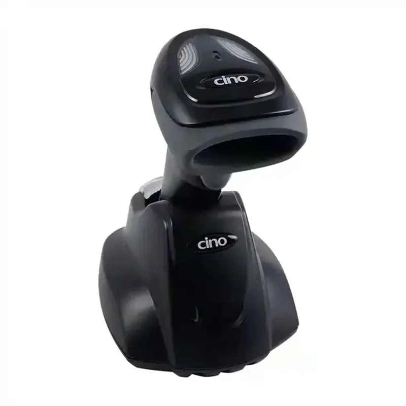 2D беспроводной ручной сканер штрих-кода CINO FUZZYSCAN A680HD BT с зарядной подставкой