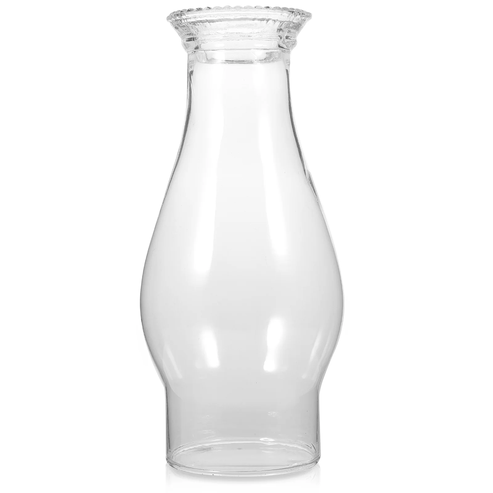 

Glass Chimney Oil Lamp Cover Transparent Replacement Kerosene Lamp Shade