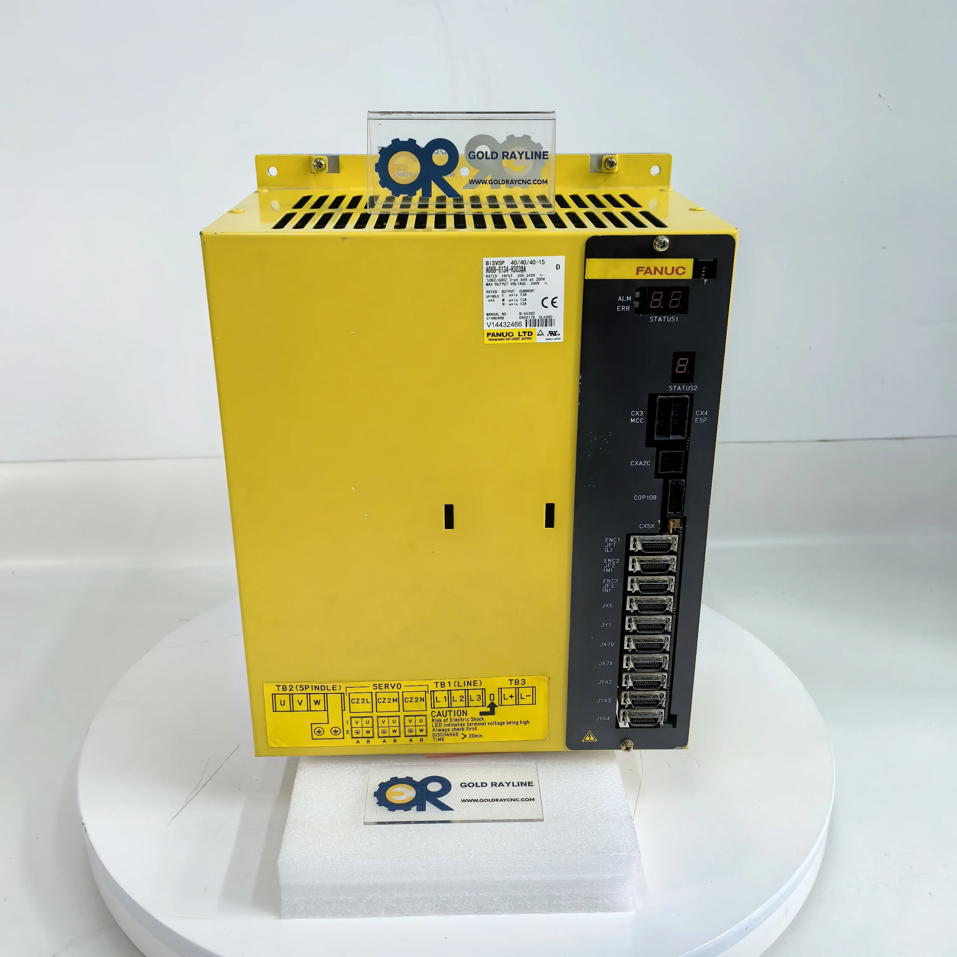 Фото Fanuc A06B-6134-H303 # Сервоусилитель проверен, исправен, в наличии. №3