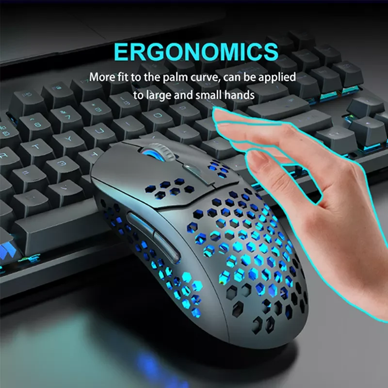 

Wireless Mouse Rechargeable Bluetooth Silent Ergonomic Computer 2400 DPI For iPad Mac Tablet Macbook Air Laptop PC Gaming Office