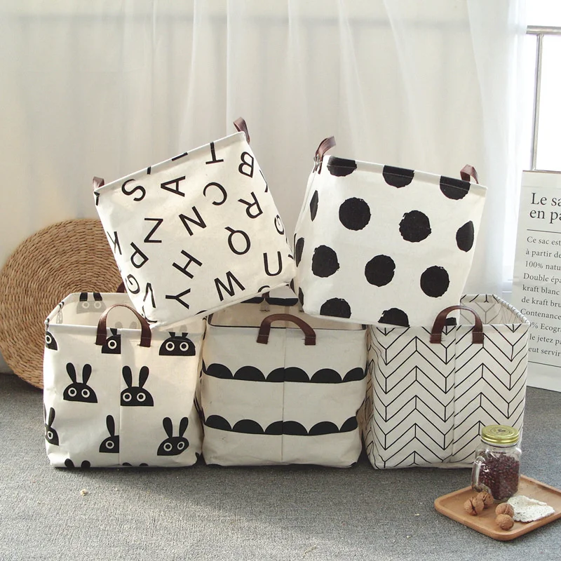 

32 * 32 * 32cm Foldable storage box, Home storage basket, Toy storage, Square storage basket