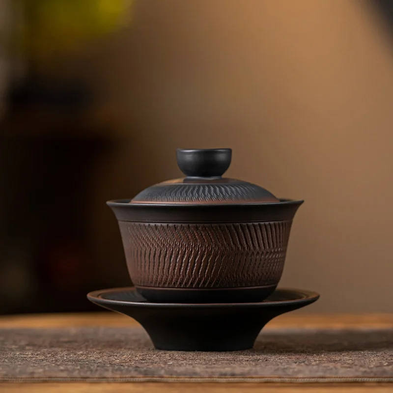 

Керамический гайвань JIANGXINSHE фиолетовый