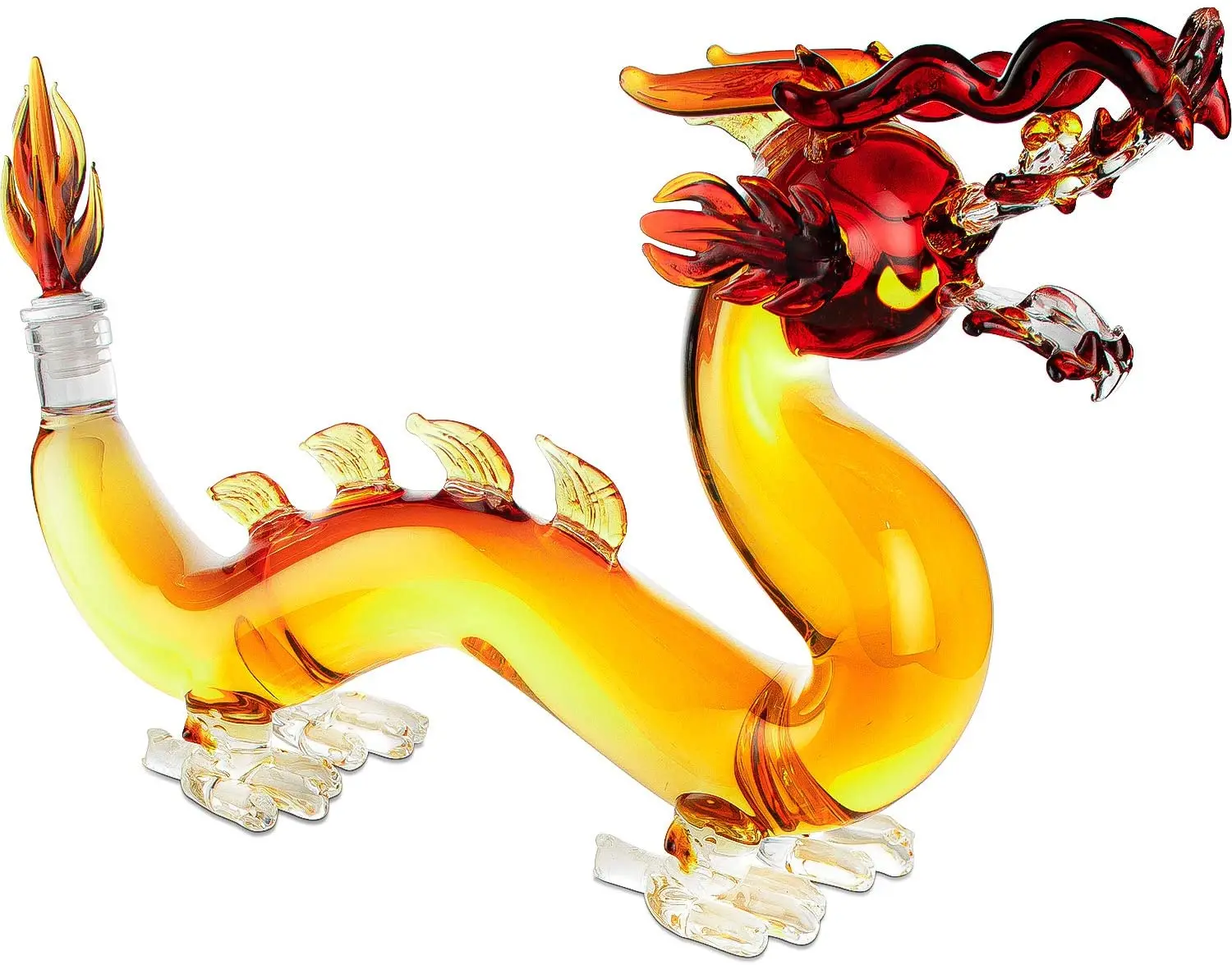 

Дракон виски и высокий для ручного графина без свинца 100% виски боросиликатное стекло выдувной графин для вина Графин