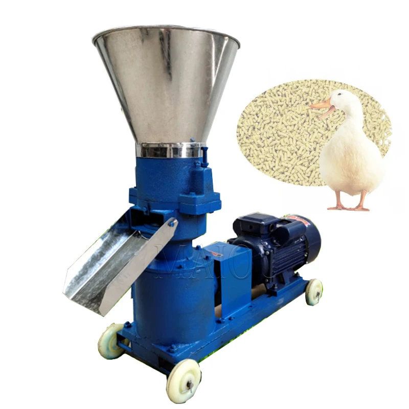 

100 кг/ч-200 кг/ч машина для производства кормовых гранул для домашнего использования/зеркальная машина 150