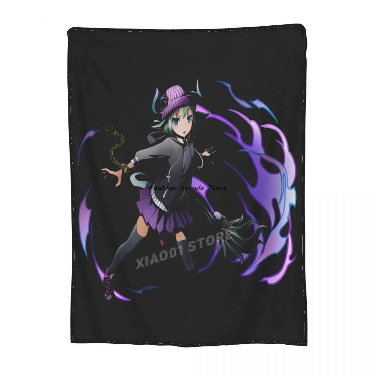 

God's Gate Story Dark Beast God Platycodon 3d Printing Flannel Soft Fleece Blanket Lightweight Sofa Bed Blanket Four Seasons