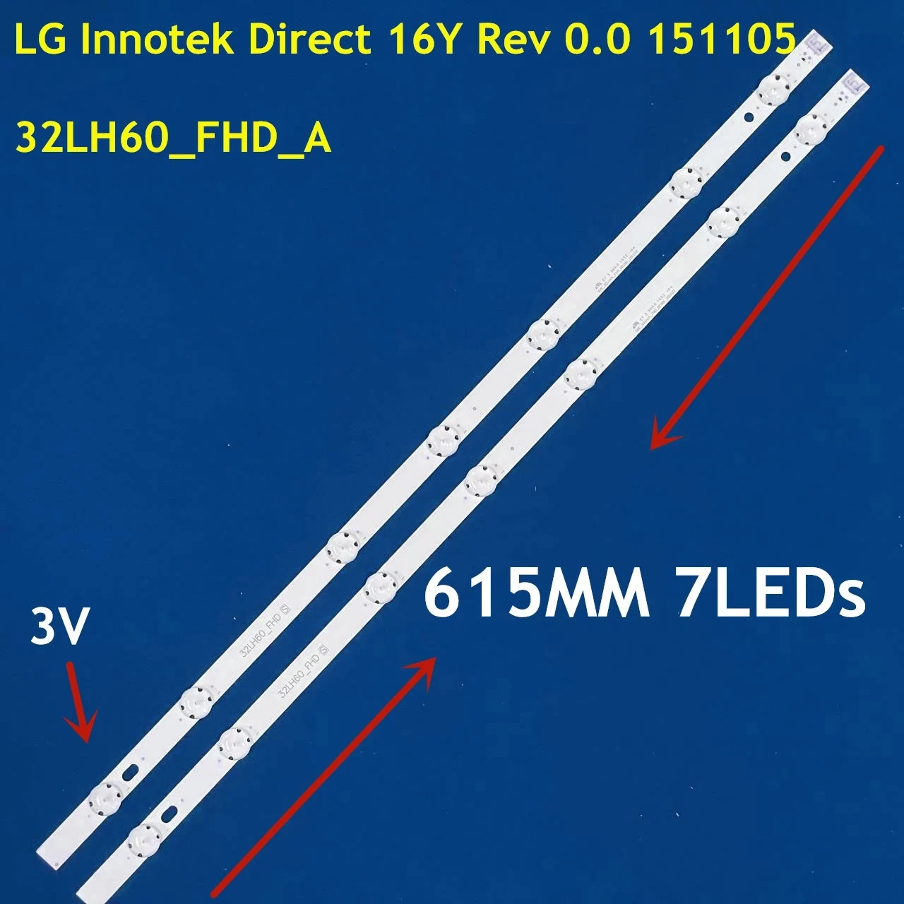 

New 30 PCS/lot LED Strip for G innotek Direct 16Y FHD 32LH604V 32LH530V 32LH60_FHD_A S L SSC_32inch_FHD EAV63452304 32lh6047
