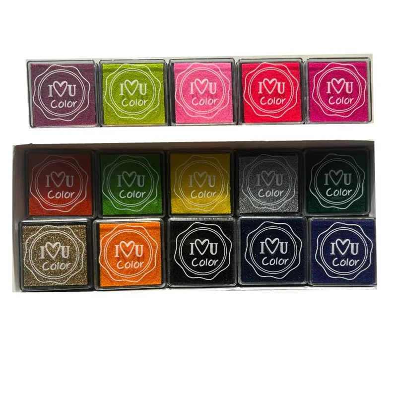 

Цветные бесчернильные коврики для рисования 20 шт