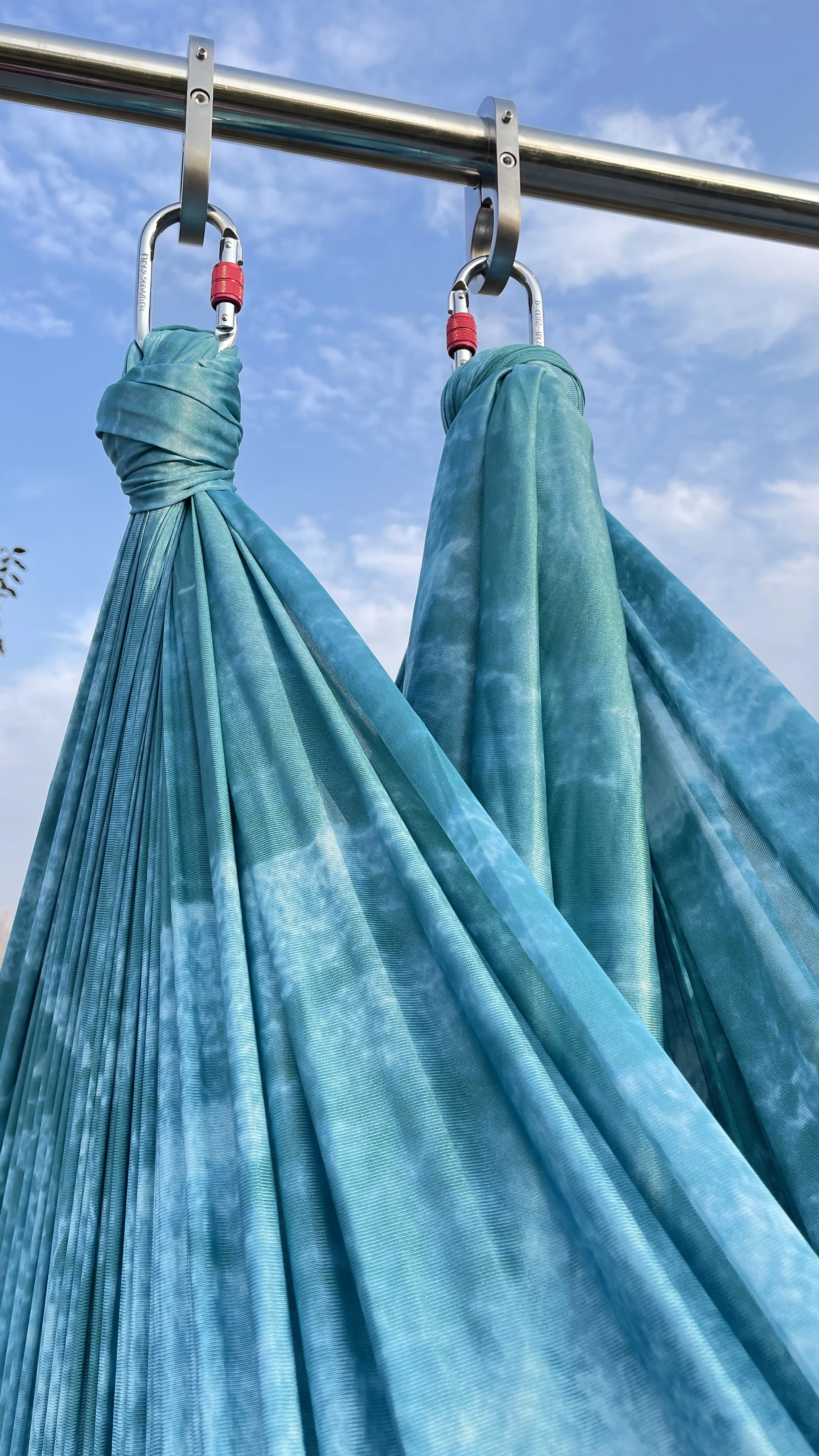 4-метровая красочная ткань для воздушного гамака йоги: удобная прочная