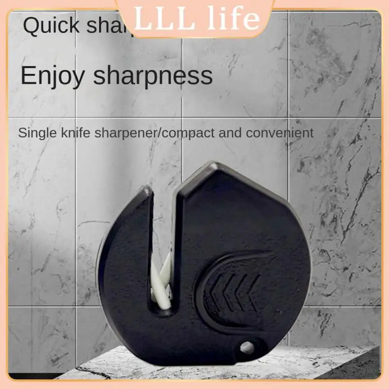 

2/4/6PCS Suitable For Various Kitchen Utensils And Cutting Tools Portable Outdoor Sharp Ceramic Grinding Stone Labor Saving