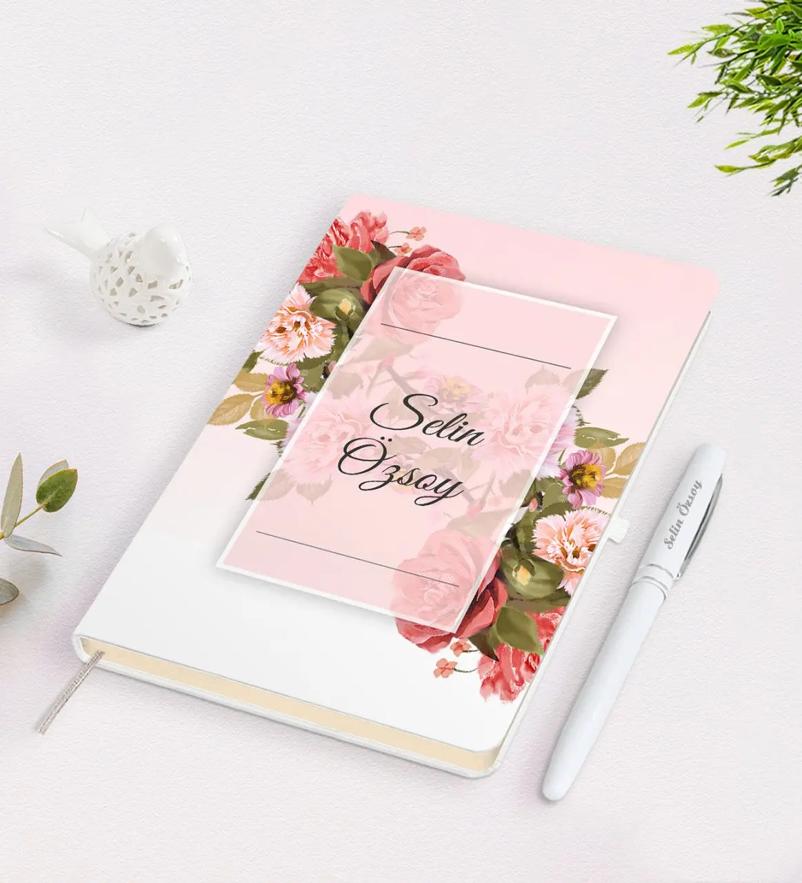 

Personalized Is Framed Notebook Pen Seti-1