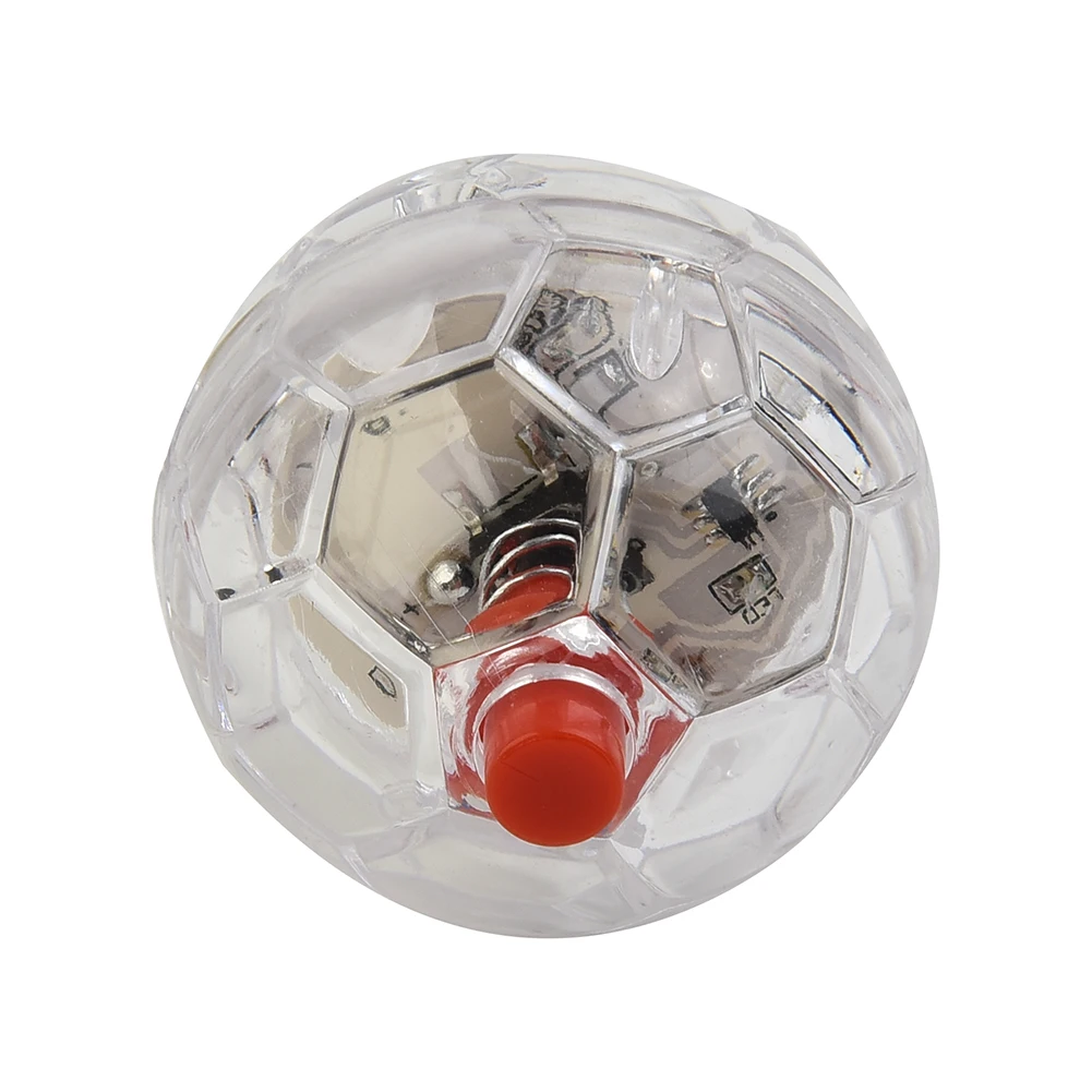 

Шарики с движением для кошек и домашних животных, прозрачные пластиковые блестящие шарики, идеально подходят для охоты и паранормальных исследований