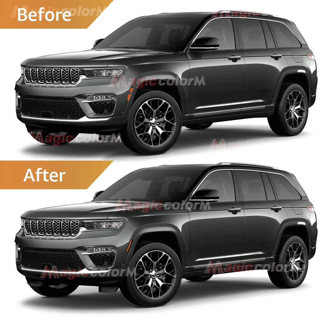 Светодиодный указатель поворота, боковой габаритный фонарь для бровей для Jeep Grand Cherokee 2021 2022 2023 2024, автомобильный передний и задний боковой фонарь ходера (art.: 3920ca2f2afc5) - 3920ca2f2afc5