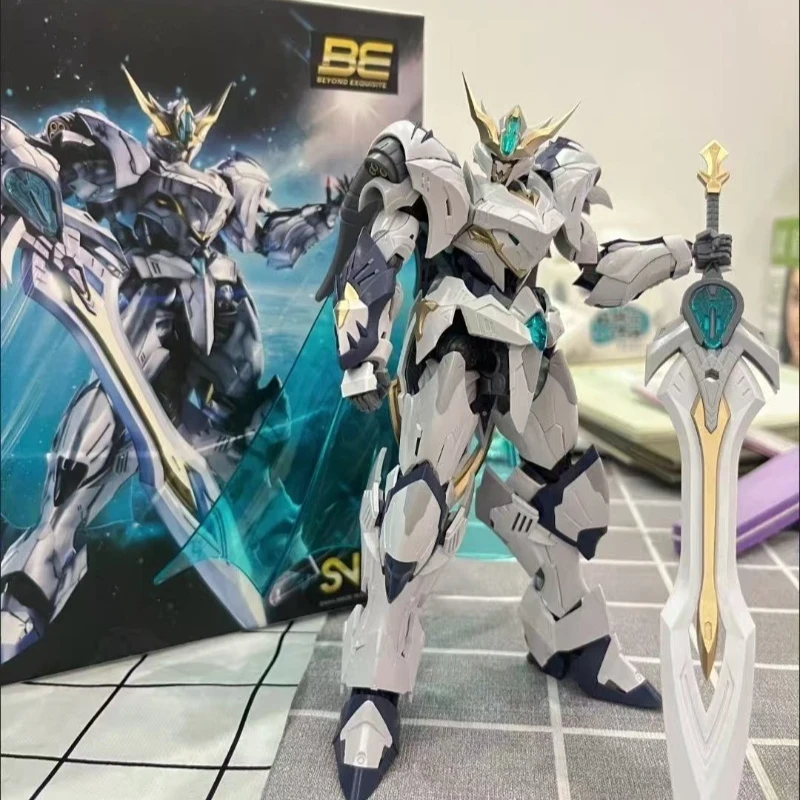 Фото В наличии: Модель SNAA HG 1/144 SC-002 TITAN GREATSWORD TRISTAN, фигурка Рыцарей Круглого стола, ПВХ статуэтка, игрушки, подарки