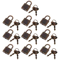 10pcs durable suitcase lock padlock rustproof padlocks for outdoor