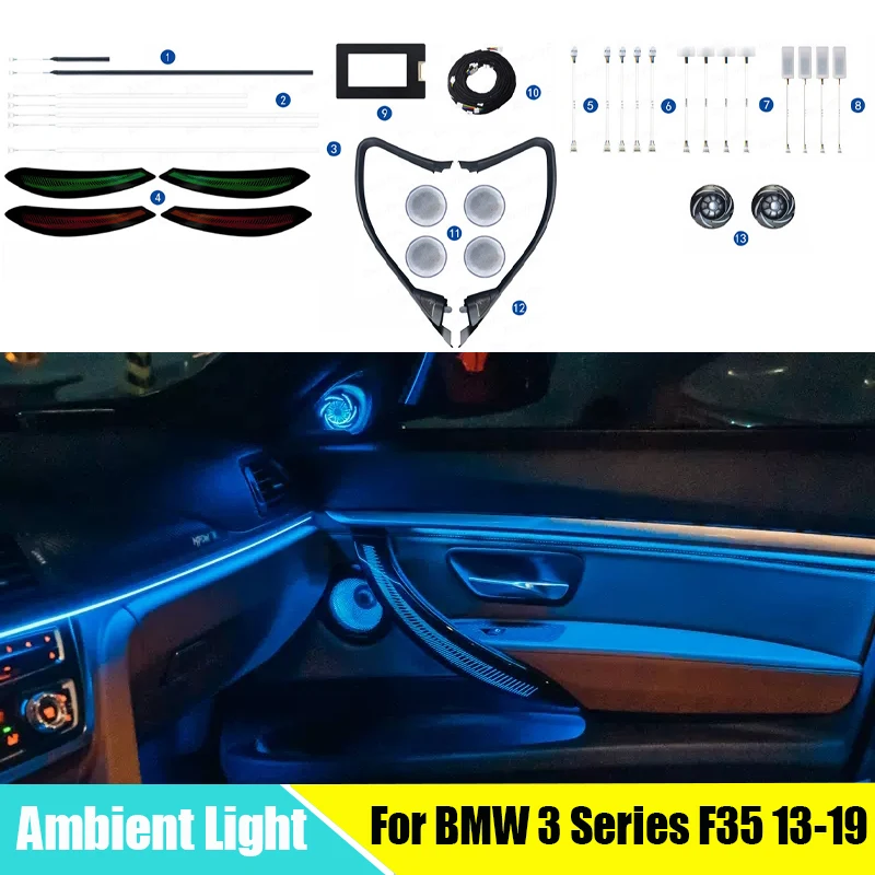 

Speaker cover Horn Door Interior Atmosphere Lamp for BMW 3 Series F35 320i 328li 2013-2019 illuminator Lighting Tweeter