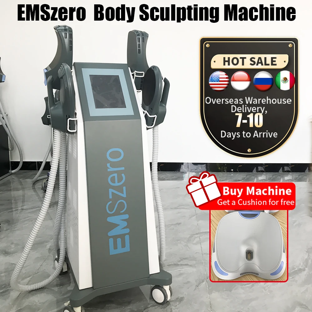 2023 New EMSzero Neo Sculpt Muscle Stimulator Body Contouring Butt Lift Fat Removal Machine With 4 Handle for Sale