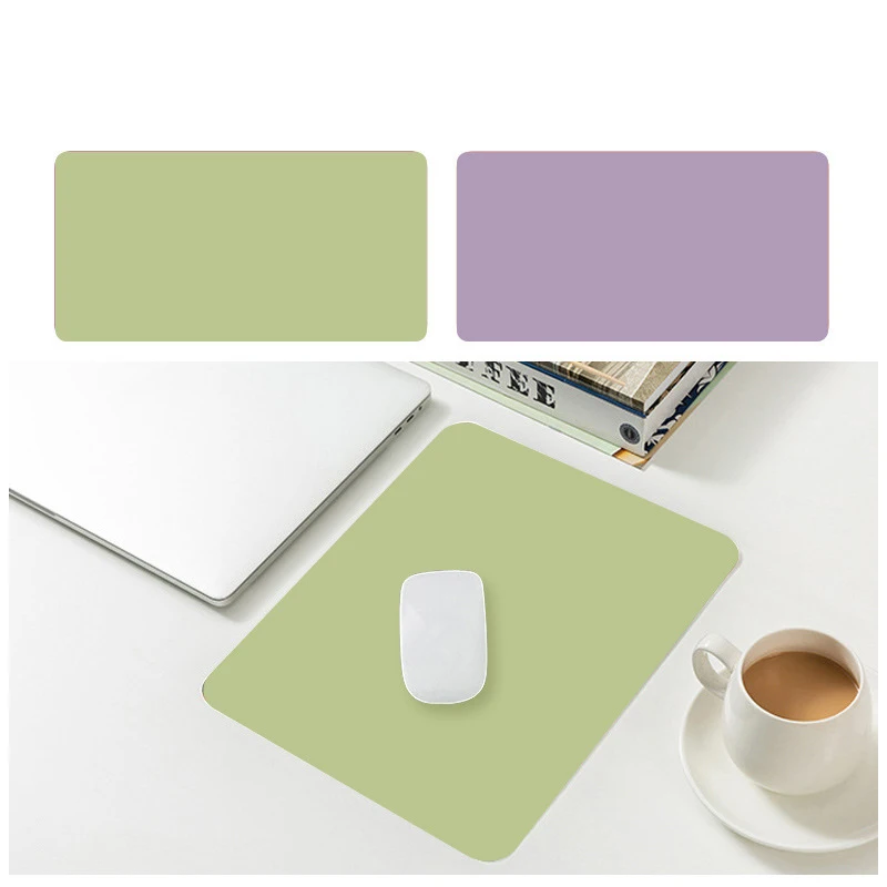 

Double-side Portable Large Mouse Pad Gamer Waterproof PU Leather Suede Desk Mat Computer Mousepad Keyboard Table Cover