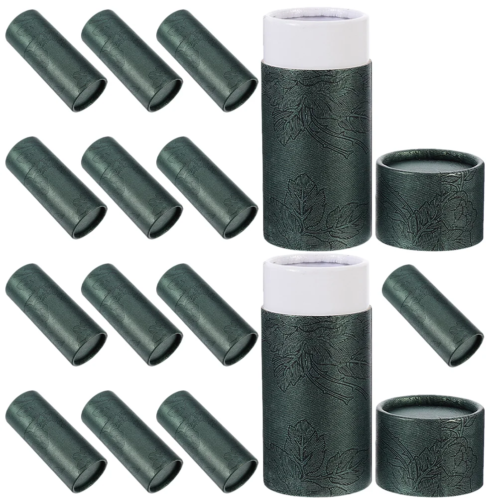 

15 Pcs Essential Oil Bottle Paper Tube Box Container Tea Holder Deodorant Containers Gift Jar Lip Smackers Gloss Perfume boxes