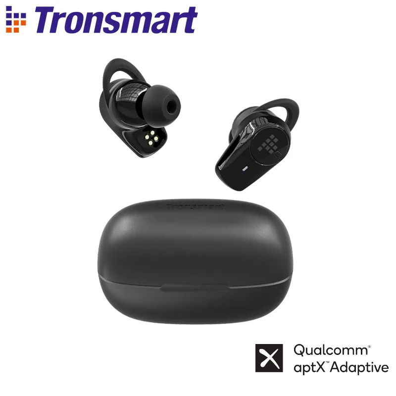  Беспроводные наушники Tronsmart Onyx Prime с двойным драйвером, Bluetooth 5,2, наушники Qualcomm, наушники с шумоподавлением CVC Call
