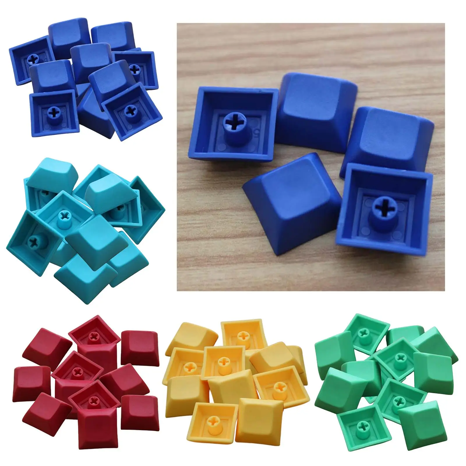 12Pcs PBT  DSA Blank Printed  for Gaming Mechanical Keyboard