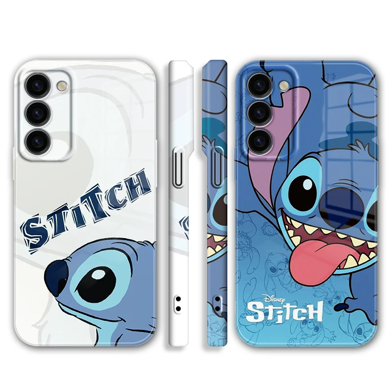

Stitch Anime Cute Feilin Film Luxury Cover For Samsung S23 S22 Ultra A54 A34 A14 A73 A53 A13 A22 A12 Hard Phone Case Coque Capa